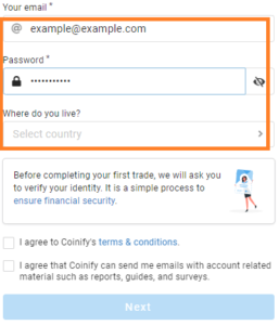 Phantom Market Caps Partners With Coinify To Make Buying Bitcoin Even Easier - Coinify EmailCountry 257x300